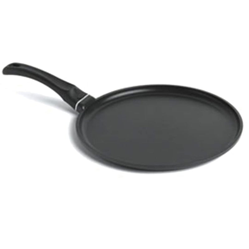Starfrit 10" (26cm) Non-Stick Multi Pan - Tawa - Durable Aluminum body - Oven Safe - PFOA Free - Easy to Clean - Black - Image 1